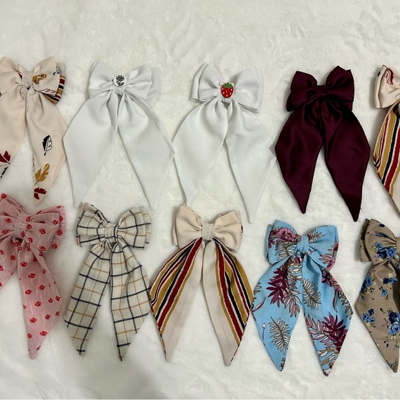 3inches hairbow ribbon alligator clip. - Picture 2 of 2